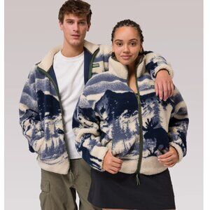 NWT Parks Project Acadia Moose Full Zip High Pile Fleece XXL